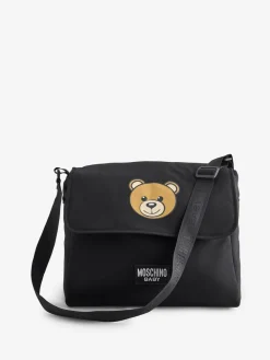 Moschino Black Logo Changing Bag^ Bags