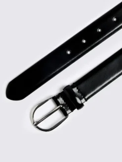 MOSS Black Highshine Belt^ Belts & Braces