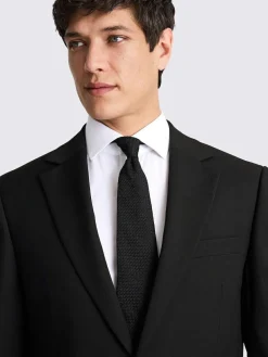 MOSS Regular Fit Stretch Suit Jacket^ Suits & Tuxedos|Black Suits