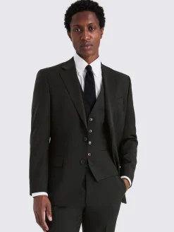 MOSS Black Tailored Performance Suit Jacket^ Black Suits|Suits & Tuxedos