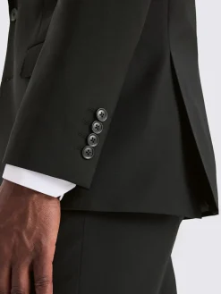 MOSS Black Tailored Performance Suit Jacket^ Black Suits|Suits & Tuxedos