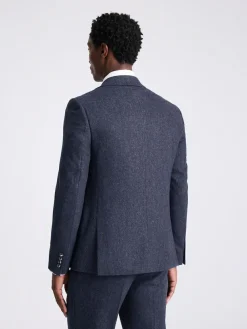 MOSS Slim Donegal Tweed Suit Jacket^ Blue Suits