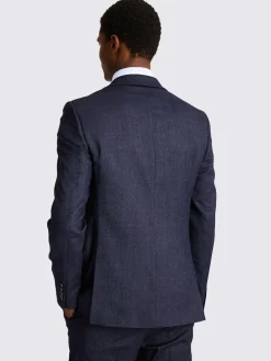 MOSS Blue Slim Twisted Suit Jacket^ Suits & Tuxedos|Blue Suits
