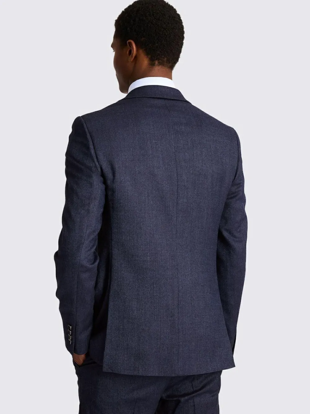 MOSS Blue Slim Twisted Suit Jacket^ Suits & Tuxedos|Blue Suits