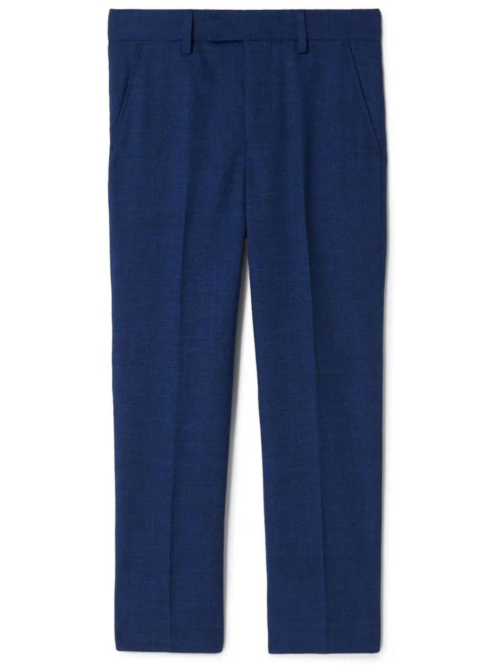 MOSS Blue Slub Trousers^BOY Suits & Vest