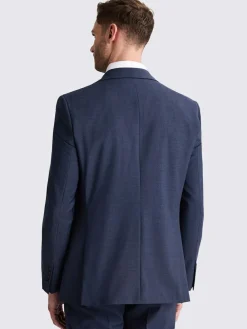 Online MOSS Blue Tailored Performance Suit Jacket
