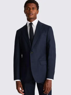 MOSS Blue Tailored Plain Italian Suit Jacket^ Suits & Tuxedos|Blue Suits