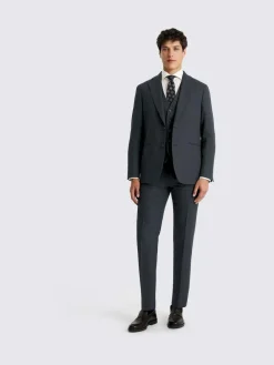 MOSS Blue Tailored Twill Suit Jacket^ Suits & Tuxedos|Blue Suits