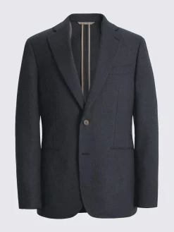 MOSS Blue Tailored Twill Suit Jacket^ Suits & Tuxedos|Blue Suits