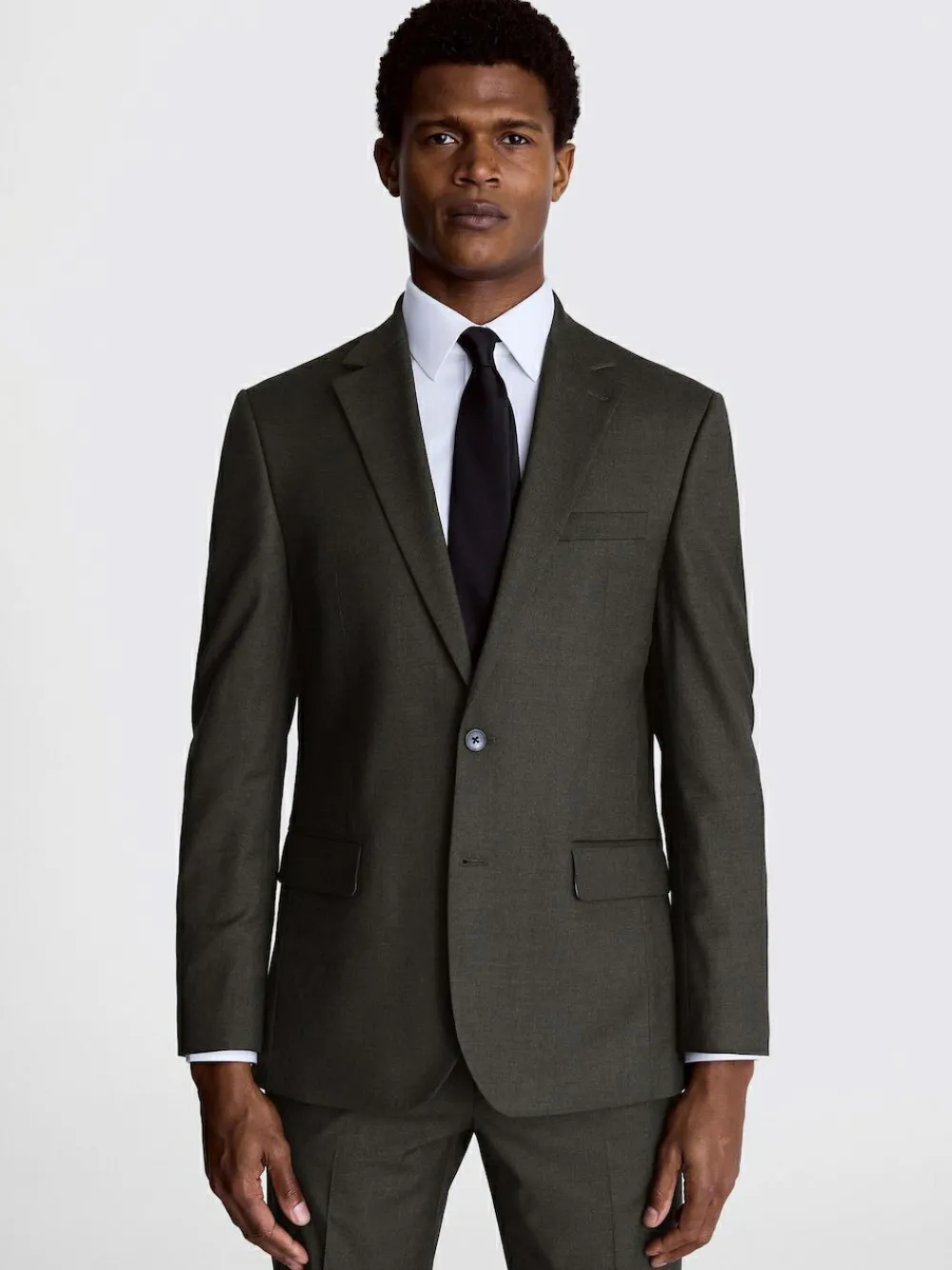 MOSS Regular Fit Stretch Suit Jacket^ Grey Suits|Suits & Tuxedos