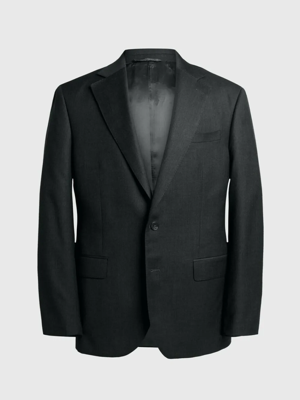 Discount MOSS Regular Twill Suit Jacket Charcoal