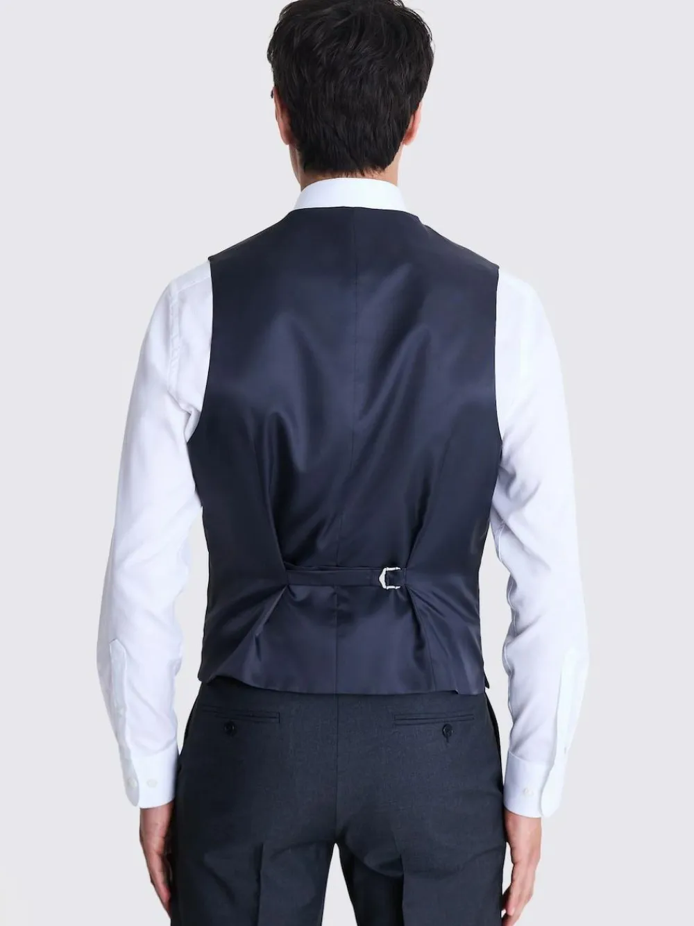 Best MOSS Tailored Regular Fit Stretch Suit Waistcoat Charcoal