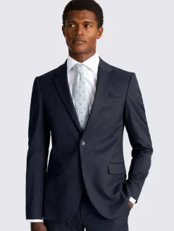 MOSS Slim Regular Fit Stretch Suit Jacket^ Blue Suits