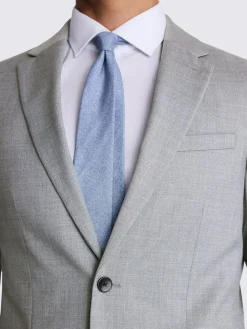 MOSS Slim Regular Fit Stretch Suit Jacket^ Grey Suits