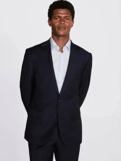 MOSS Regular Twill Suit Jacket^ Blue Suits