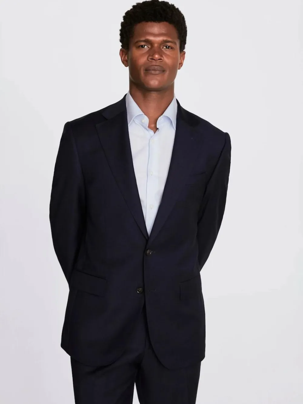 MOSS Regular Twill Suit Jacket^ Blue Suits