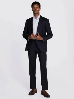 MOSS Regular Twill Suit Jacket^ Blue Suits