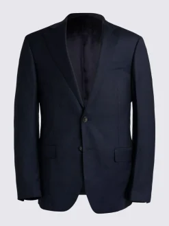 MOSS Regular Twill Suit Jacket^ Blue Suits