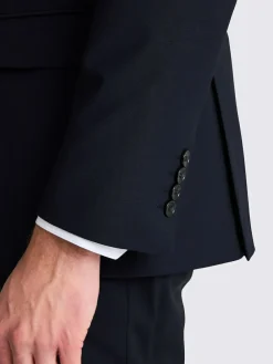 MOSS Navy Tailored Performance Suit Jacket^ Blue Suits|Suits & Tuxedos