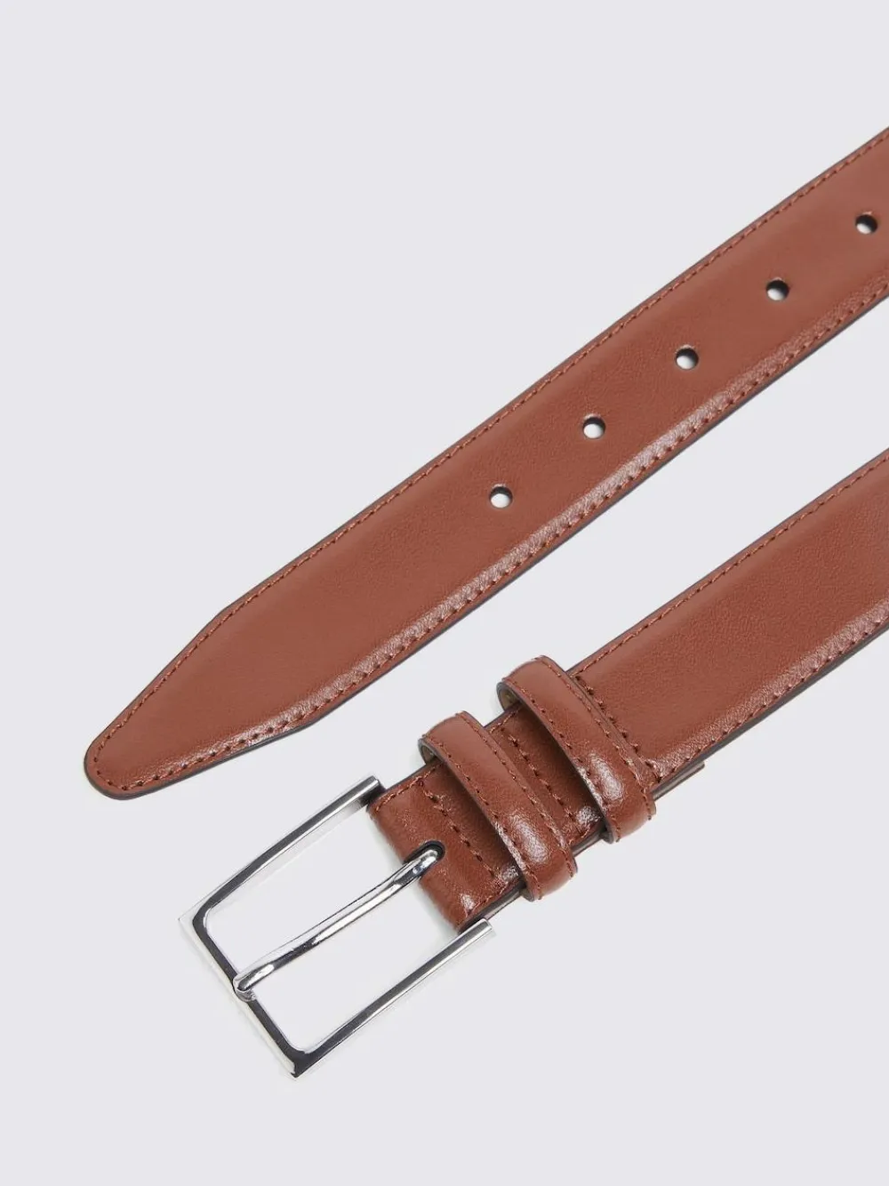 Hot MOSS Classic Leather Belt Tan