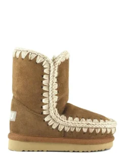 Mou Eskimo Sheepskin Lined Kids Suede Boots^ Boots & Wellies