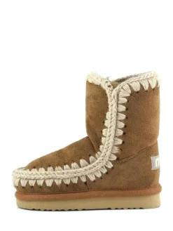 Mou Eskimo Sheepskin Lined Kids Suede Boots^ Boots & Wellies