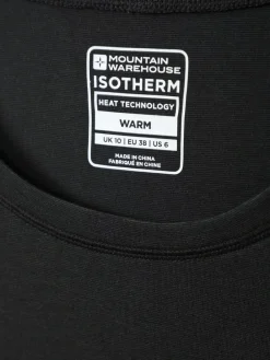 Discount Mountain Warehouse Keep The Heat Quick Drying Thermal Top Black