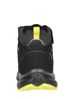 Mountain Warehouse Black Wander Waterproof Adaptive Walking Boots^BOY Boots|Boots