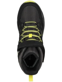 Mountain Warehouse Black Wander Waterproof Adaptive Walking Boots^BOY Boots|Boots