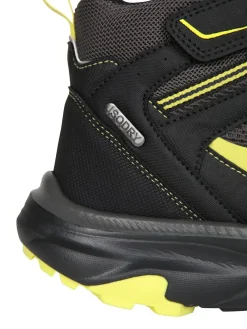 Mountain Warehouse Black Wander Waterproof Adaptive Walking Boots^BOY Boots|Boots