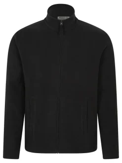 New Mountain Warehouse Black Raso Full Zip Fleece