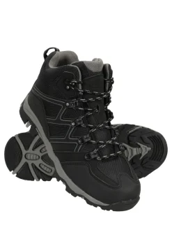 Best Mountain Warehouse Black Oscar Kids Walking Boots