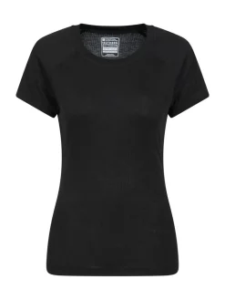 Best Mountain Warehouse Black Womens Talus Thermal T-Shirt