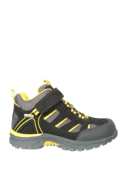 Discount Mountain Warehouse Junior Drift Waterproof Walking Boots Black