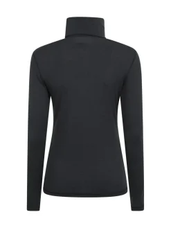 Mountain Warehouse Black Keep The Heat Womens Roll Neck Thermals^Women Thermals