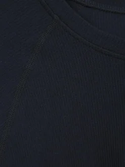 Mountain Warehouse Black Carmel Seamless Ribbed Thermal Top^Women Thermals