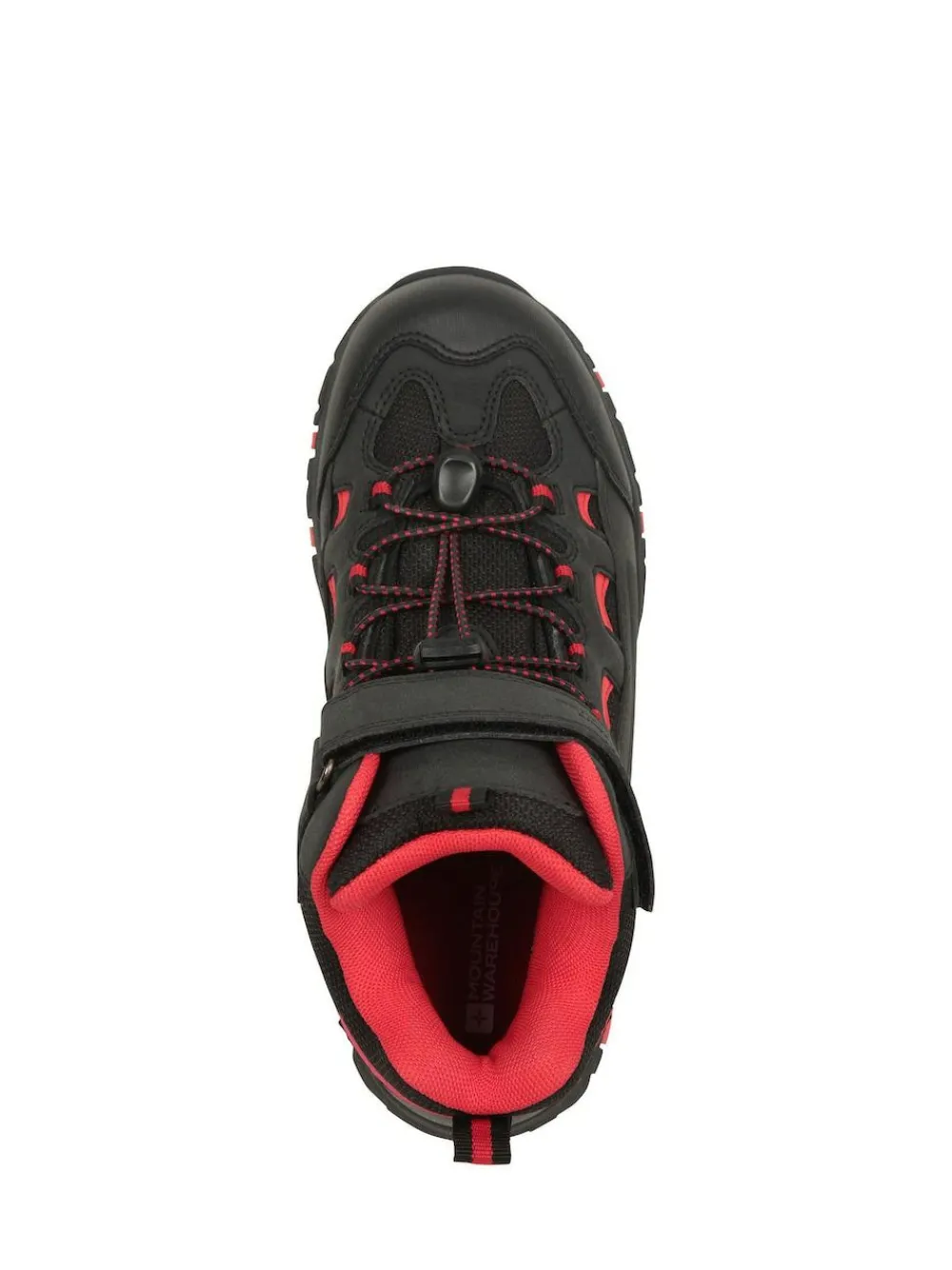 Mountain Warehouse Black Adventurer Kids Adaptive Walking Boots^BOY Baby Boots|Boots