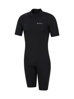 New Mountain Warehouse Black Mens Shorty Neoprene Wetsuit