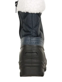 Online Mountain Warehouse Arctic Junior Waterproof Fleece Lined Adaptive Snow Boots Blue