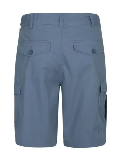 Mountain Warehouse Blue Mens Lakeside 100% Cotton Cargo Shorts^ Shorts