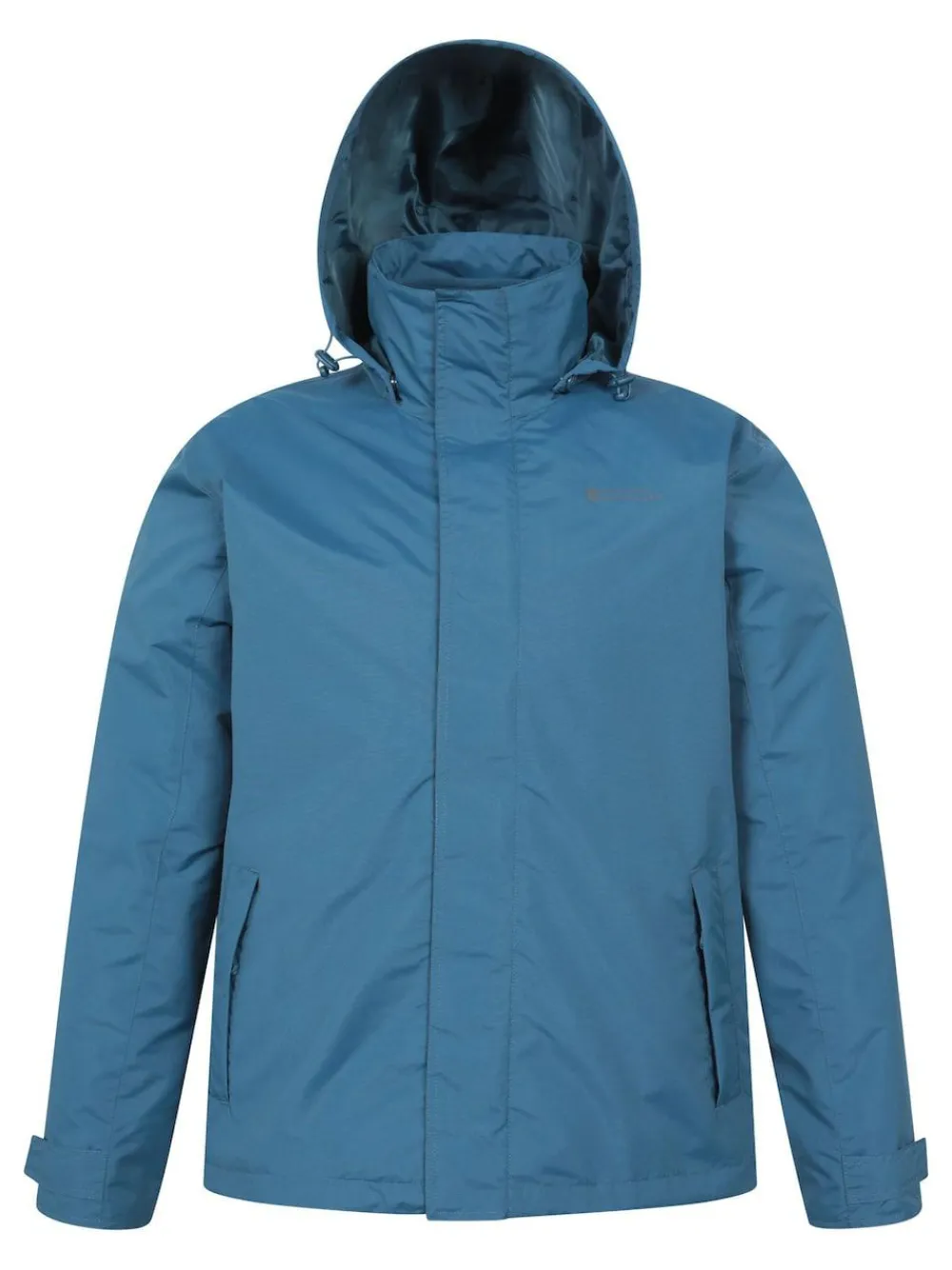 Clearance Mountain Warehouse Blue Marl Mens Fell 3-In-1 Water Resistant Jacket