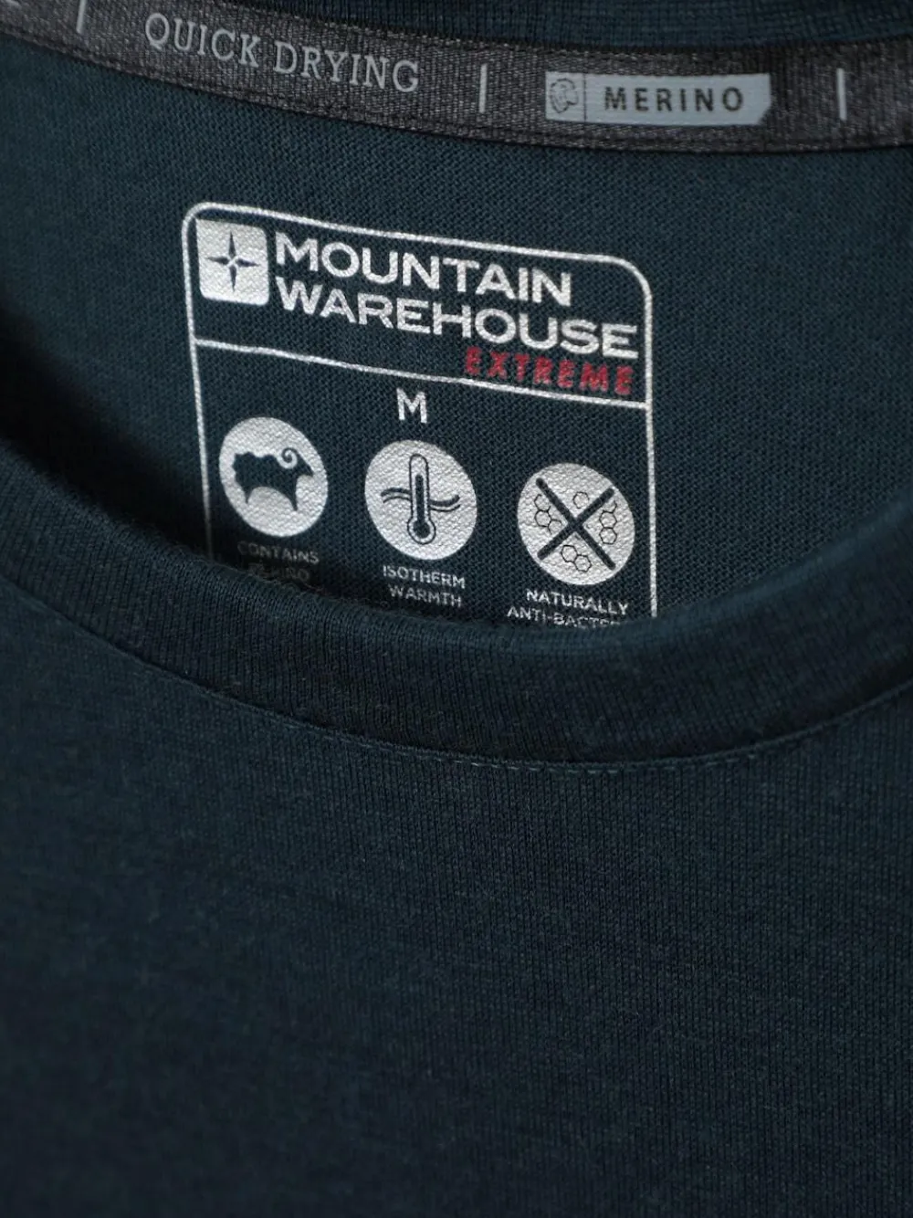 Outlet Mountain Warehouse Mens Talus Thermal Top Blue