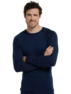 Mountain Warehouse Merino Mens Round Neck Thermal Top^ Underwear|Underwear