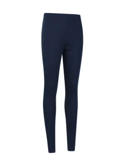 Outlet Mountain Warehouse Talus Womens Thermal Leggings 2 Pack Blue