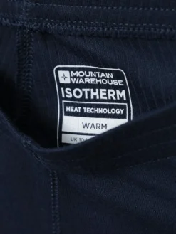 Outlet Mountain Warehouse Talus Womens Thermal Leggings 2 Pack Blue