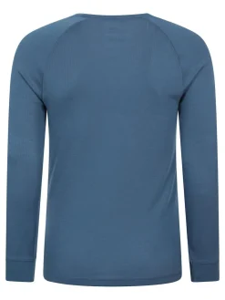 Online Mountain Warehouse Blue Thermal Base Layer Top