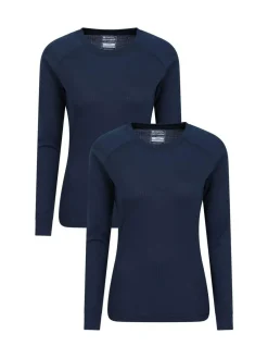 Mountain Warehouse Womens Talus Thermal Tops 2 Pack^Women Thermals