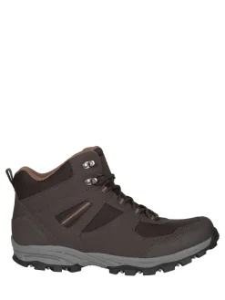 New Mountain Warehouse Mens Wide Fit Mcleod Boots Brown