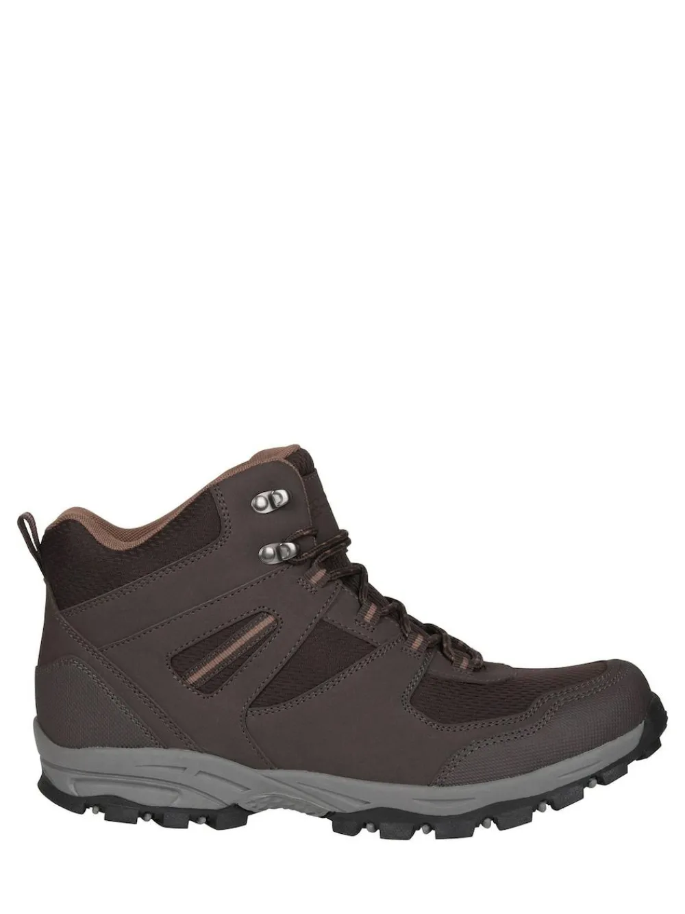New Mountain Warehouse Mens Wide Fit Mcleod Boots Brown