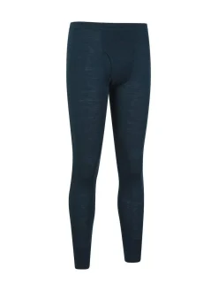 Mountain Warehouse Dark Black Mens Merino II Thermal Baselayer Joggers^ Thermals